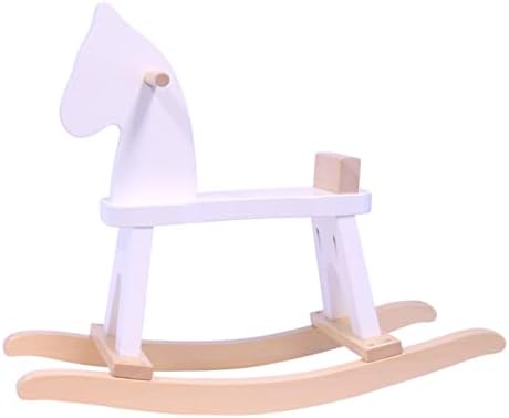 AmishToyBoxcom Wooden Rocking Horse Toddler Ride-On Toy