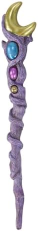 Ebros Magic Wand - Celestial Moon Stone Decor