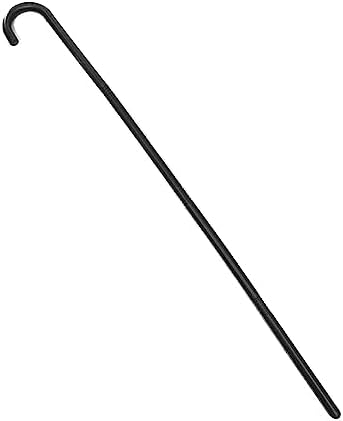 BinaryABC Halloween Costume Plastic Magician Crutch Cane Black