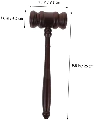 Veemoon Wooden Gavel Judge Hammer for Kids