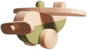 Wooden Airplane Toy for Toddlers Handmade and Safe 1