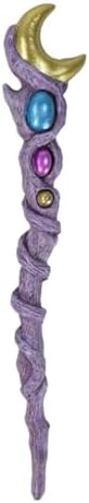 Ebros Magic Wand - Celestial Moon Stone Decor