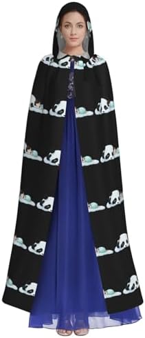 Little Girl Panda Hooded Cloak for Halloween Costume
