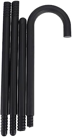 BinaryABC Halloween Costume Plastic Magician Crutch Cane Black