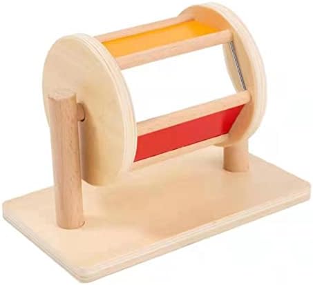 LEADER JOY Montessori Spinning Drum Toy for 1-3 Year Old