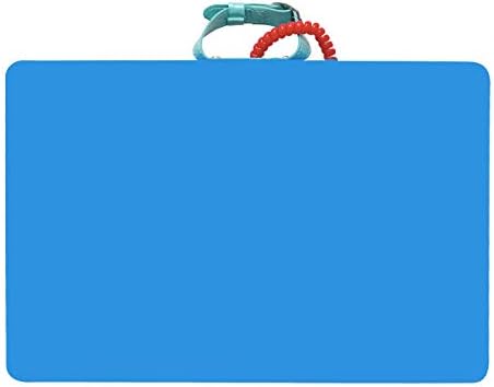 Montessori Locks Latches Board Educational Blue Toy