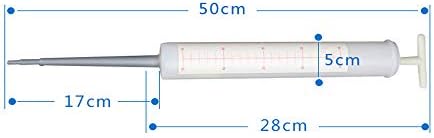 BinaryABC Giant Novelty Syringe Halloween Party Prop
