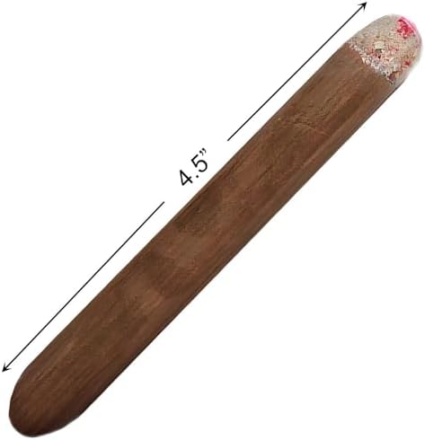 Brown Fake Puff Cigar - 45 Durable Realistic Costume Accessory