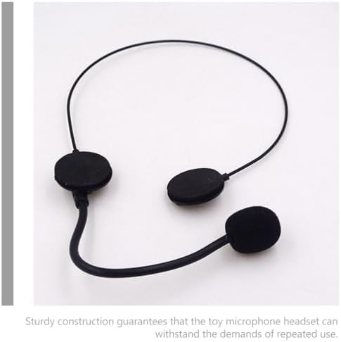 Ciieeo 6pcs Microphone Headset for Kids Cosplay Party