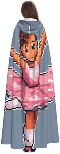 Little Ballerina Hooded Cloak for Halloween Costumes