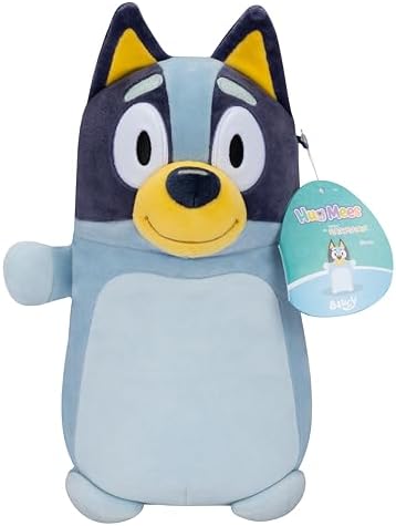 Squishmallows Original 10-Inch Bluey HugMees Plush