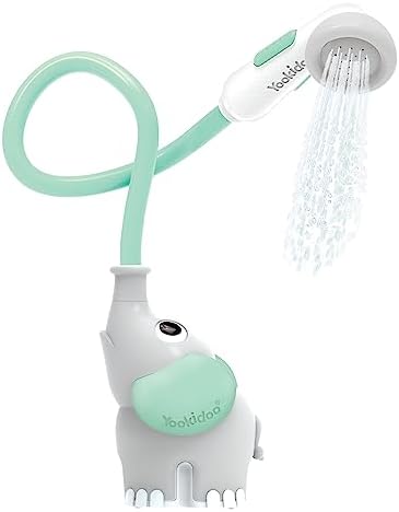 Yookidoo Baby Bath Shower Head - Elephant with Trunk Spout 1