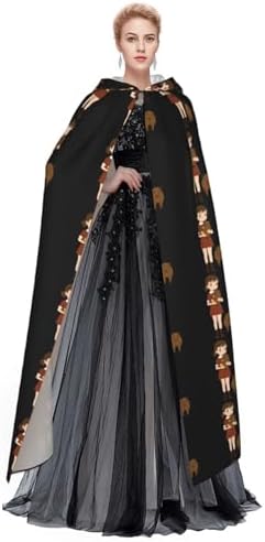 MJHKXLJ Capybara Hooded Cloak for Halloween Costume