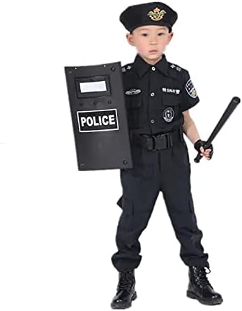 BinaryABC Police Shield Toy Halloween Costume Accessory