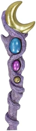 Ebros Magic Wand - Celestial Moon Stone Decor