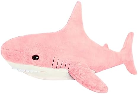 MUPI 31 Pink Shark Plush Stuffed Animal