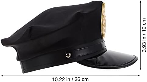 LUOZZY 2Pcs Kids Police Hat Role Play Costume Accessory