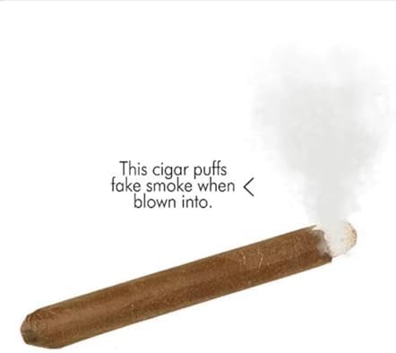 Puff Cigar 45 Inch 6 Pack - Realistic Smoke Prop