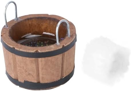 VOSAREA 112 Scale Mini Bathtub for Miniature House