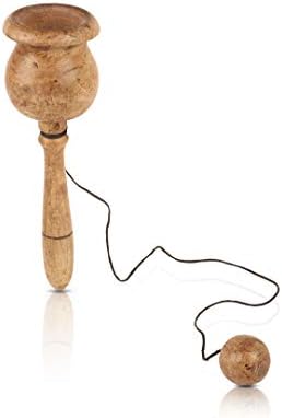 The Great Indian Bazaar Classic Wooden Cup Ball Game Set