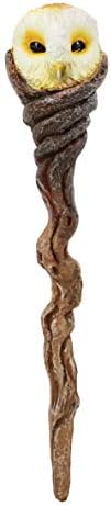 Ebros Magic Wand Wise Owl Of Artemis Decorative Prop