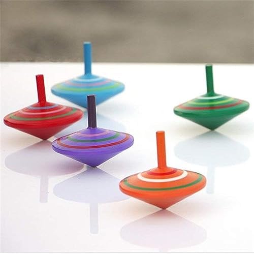 GoodPlay Gyroscope 3 Pcs Set Wooden Spinning Tops