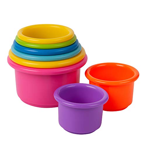 The First Years Stack Count Stacking Cups - 8 Count