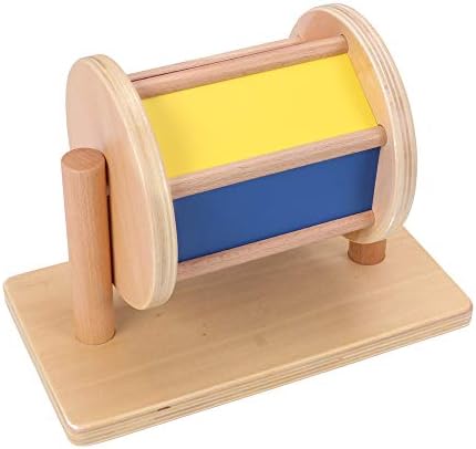 LEADER JOY Montessori Spinning Drum Toy for 1-3 Year Old
