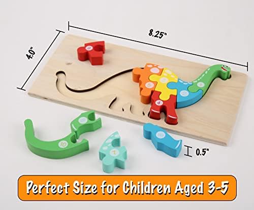 Montessori Mama Wooden Toddler Puzzles 2-4 Years Old