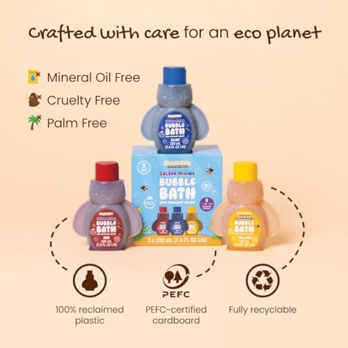 Honeysticks 100 Pure Beeswax Crayons Bubble Bath Set