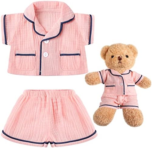 Hungdao Bear Pajamas Clothes for 14 Inches Stuffed Animals