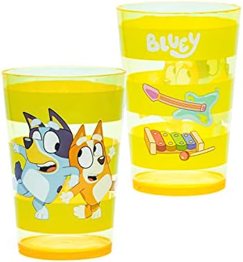 Zak Designs Bluey Nesting Tumbler Set 4-Pack