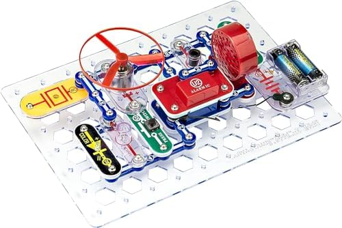 Snap Circuits Jr SC-100 Electronics Kit for Kids 8