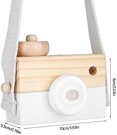 Mini Wooden Camera Toy for Kids Baby Learning