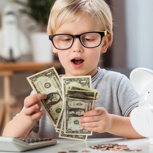 Wadoaf 420 Piece Play Money Set for Board Games and Magic