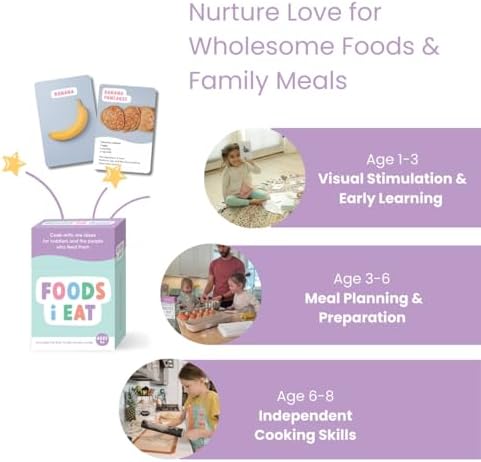 Daddy Me Recipe Card Set for Healthy Kids 2-8 Years