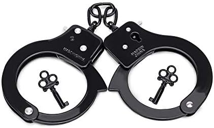 HUALIXUAN Metal Play Handcuffs for Kids