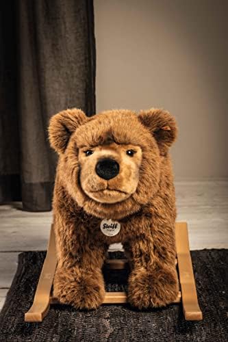 Steiff Urs Riding Bear Stuffed Rocker - 29 Tall for Kids 4