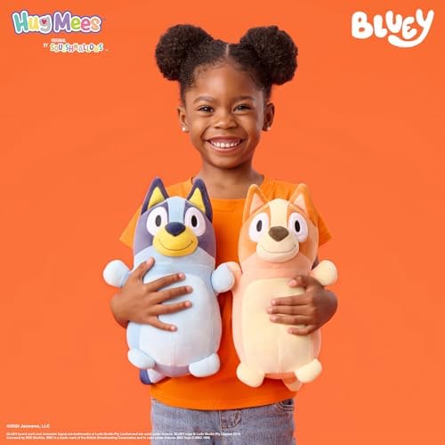 Squishmallows Original 10-Inch Bluey HugMees Plush