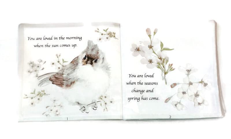 You Are Loved Soft Cloth Book for Baby
