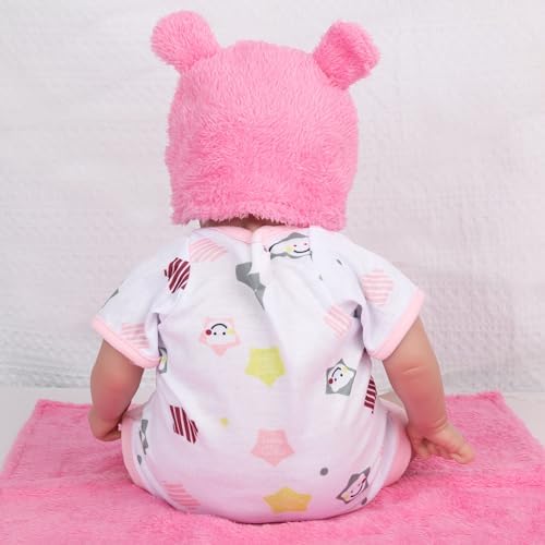 CARANOVO 4 Sets Baby Doll Clothes and Hat for 10 Inch Doll