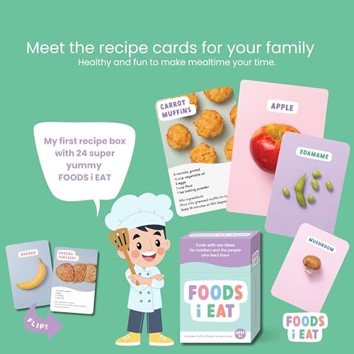 Daddy Me Recipe Card Set for Healthy Kids 2-8 Years
