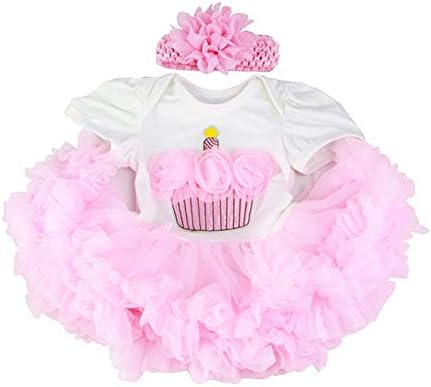 TUTU Pink Crown Reborn Baby Doll Clothes 2 Pieces