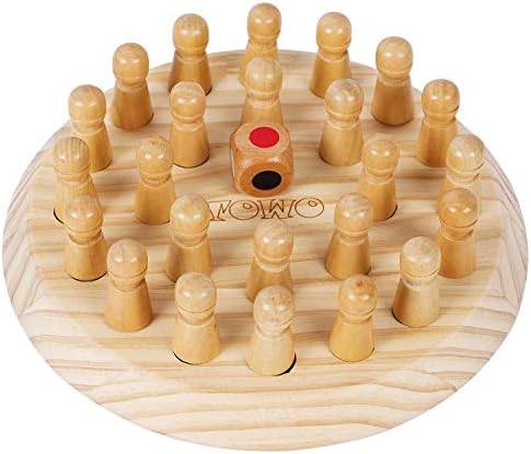 Wooden Memory Toy for Kids Adults - 3 Years Old