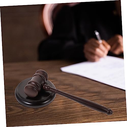 Veemoon Wooden Gavel Judge Hammer for Kids