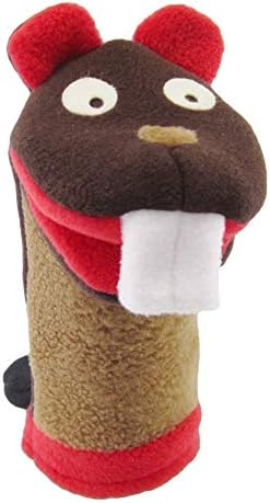 Cate and Levi Hungry Beaver Hand Puppet with Movable Mouth