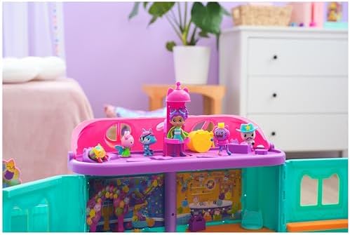 Gabbys Dollhouse Celebration Figures 5-Pack with Surprise Toys