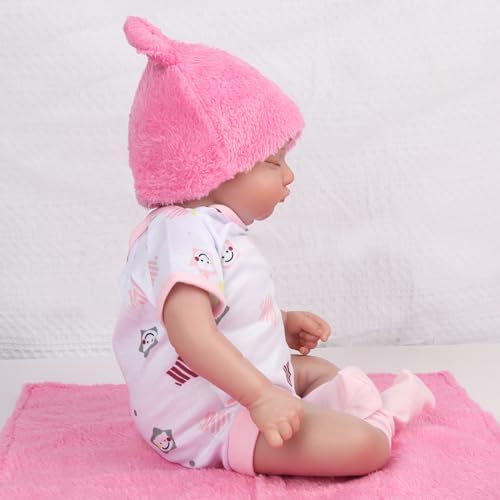 CARANOVO 4 Sets Baby Doll Clothes and Hat for 10 Inch Doll
