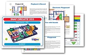 Snap Circuits 203 Electronics Kit 200 STEM Projects