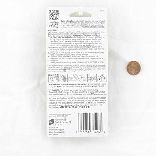Wondertrail 5 Minute Quick Setting Clear Epoxy